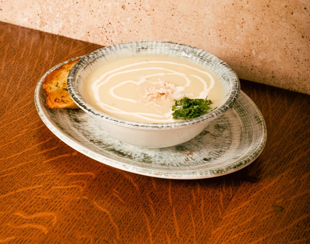 شوربة كريمة دجاج